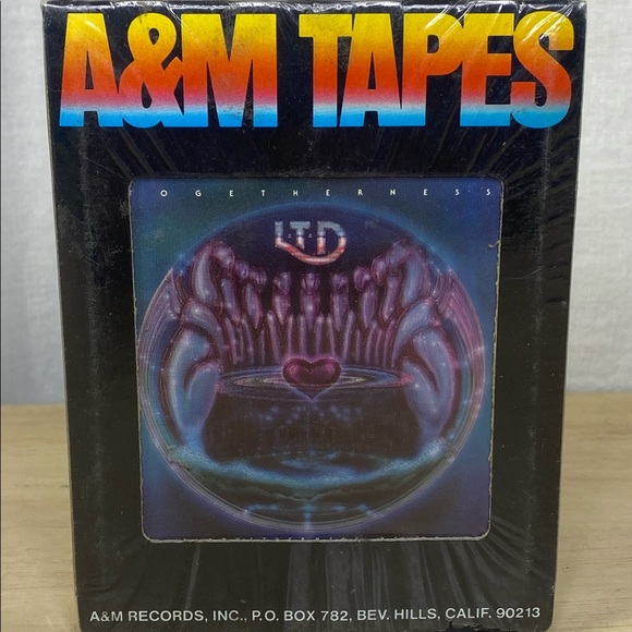 L.T.D Togetherness A&M 8 Track Cartridge Sealed New Funk Soul Rhythm Blues - Picture 1 of 5